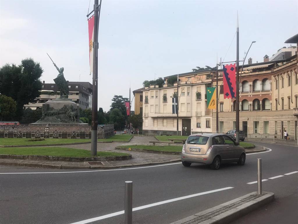 Palio 2020: le bandiere per la città di Legnano