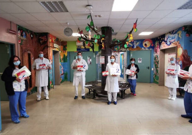 pigna donazione ospedale pediatrico busto arsizio