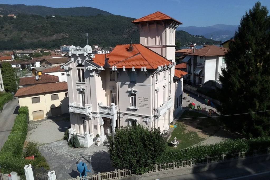 Porto Ceresio - La scuola materna Maffei dopo la ristrutturazione