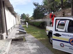 Protezione Civile Valtinella, sanificate le strade di Casciago, Comerio, Luvinate e Barasso