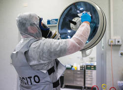 sanificazione coronavirus ospedale busto militari