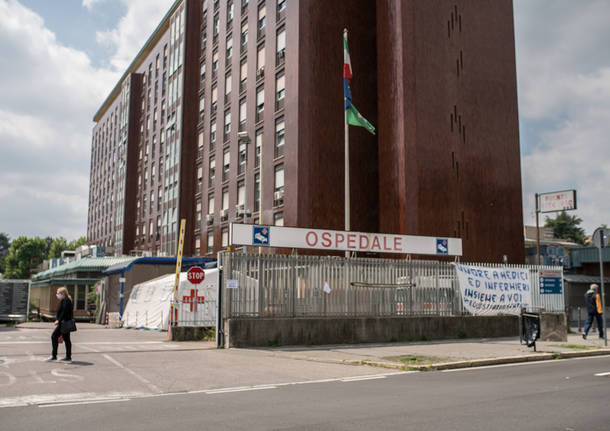 sanificazione coronavirus ospedale busto militari