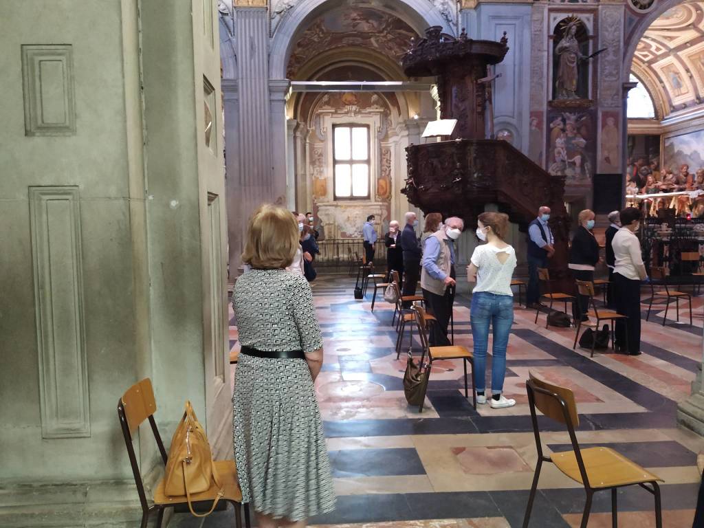 Saronno: dopo oltre due mesi tornano le messe domenicali