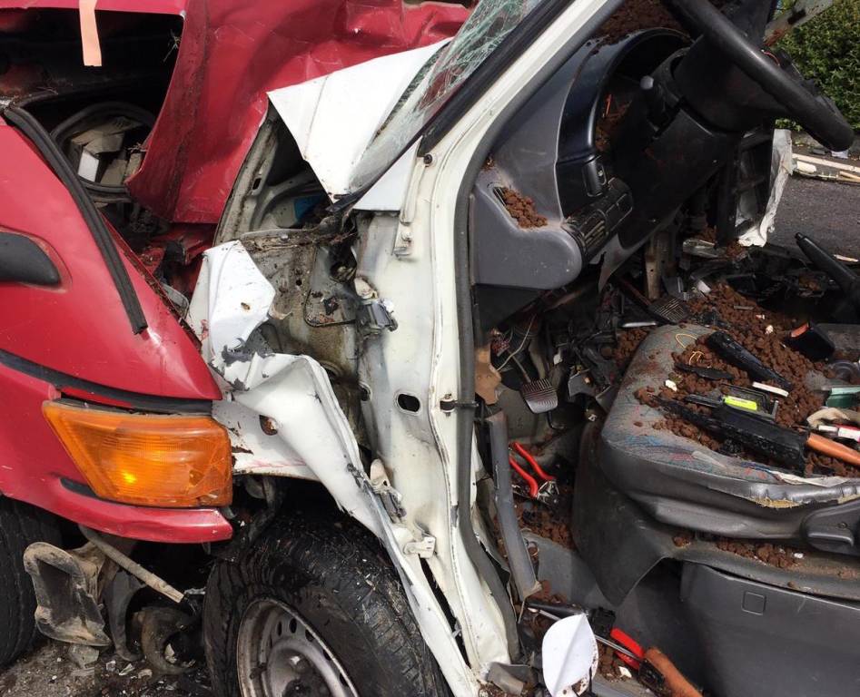 scontro incidente tradate cairate