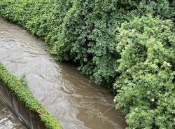 Torrente Lura in piena