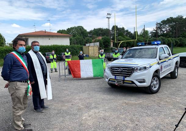 Vedano Olona - Nuovo mezzo Protezione civile