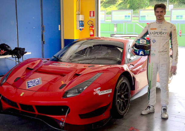 alessio rovera ferrari af corse automobilismo cigt