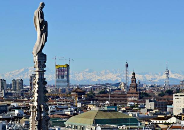 Il cantiere della torre Allianz a Citylife raccontato da Andrea Maffei