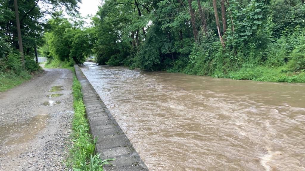 Arno in piena Lonate Pozzolo