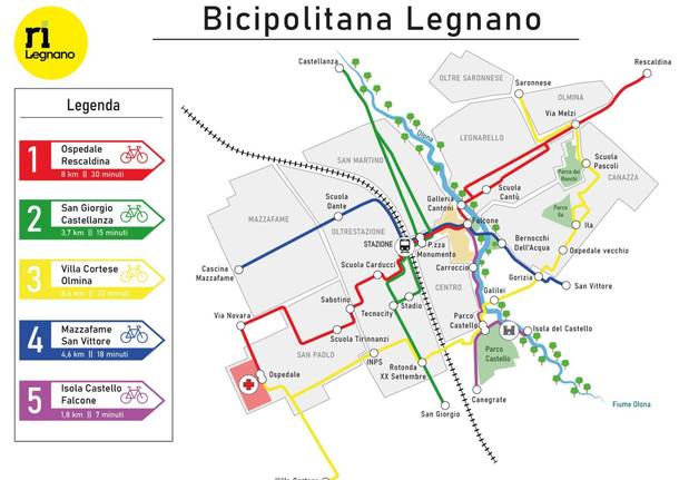 bicipolitana a Legnano