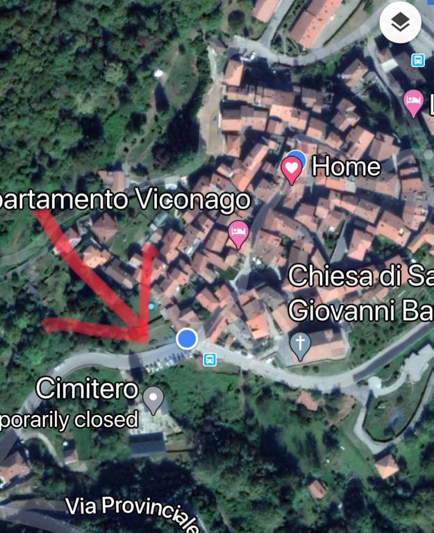 Cadegliano Viconago - Crollo in via Viconago