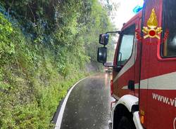 Frana tra Laveno Mombello e Castelveccana