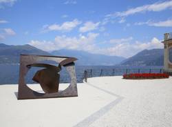 Le sculture di Angelo Bozzola nel giardino di Palazzo Verbania