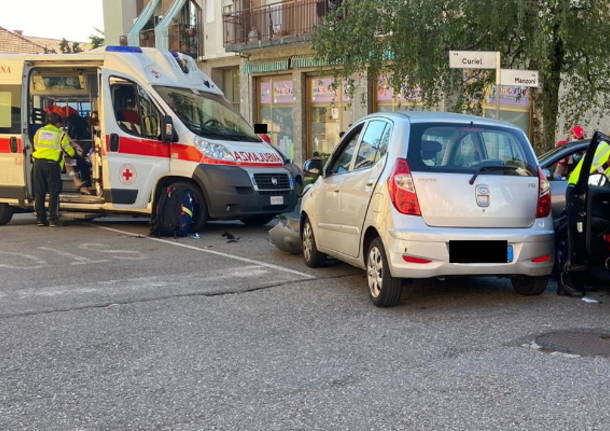 Cerro Maggiore: incidente in via Curiel 17 giugno