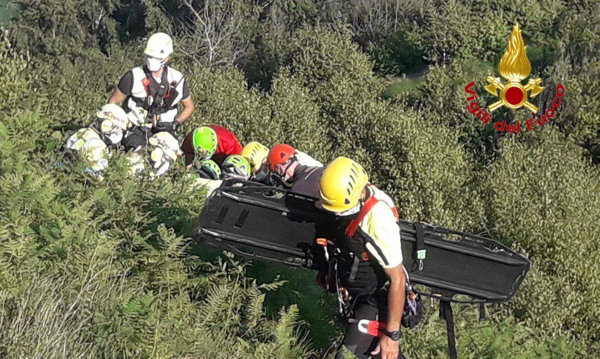 Cuvignone - Soccorso persona