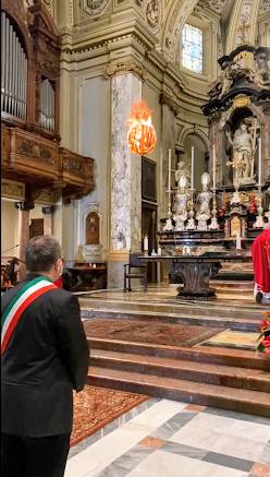 Festa Patronale di Saronno: si rinnova il tradizionale incendio del pallone