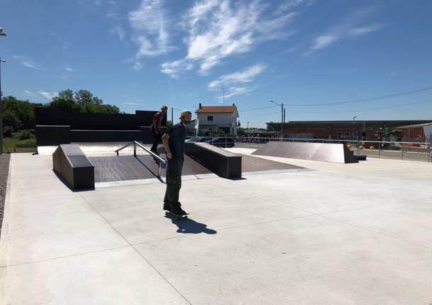 Il nuovo skatepark di Somma Lombardo