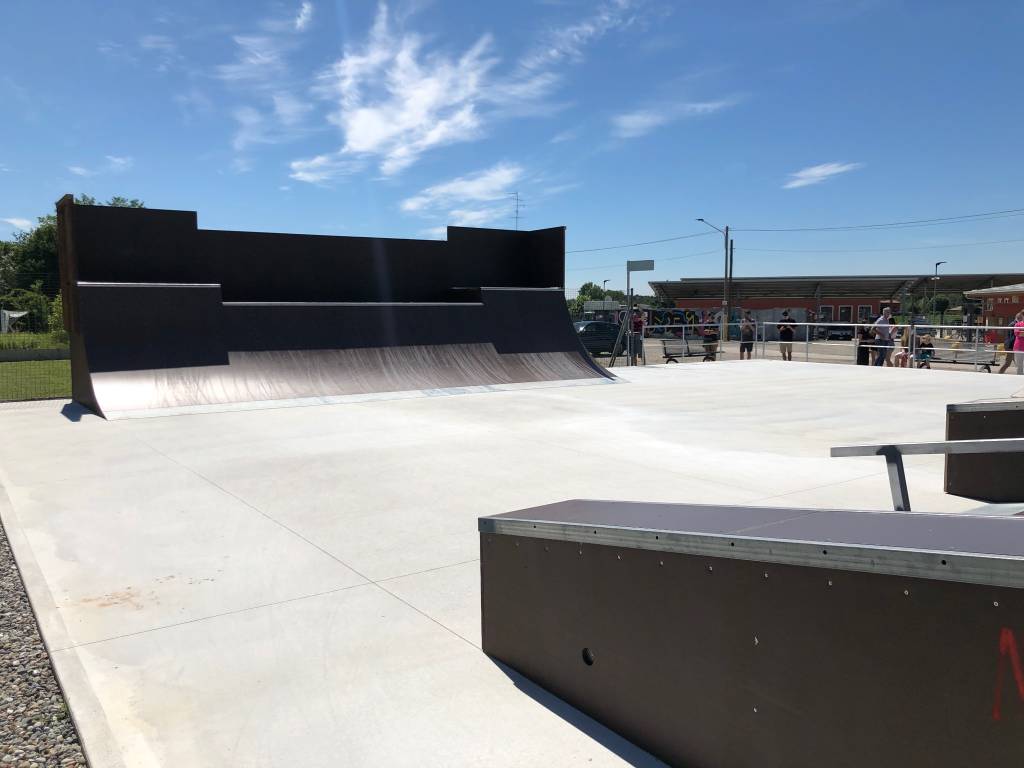 Il nuovo skatepark di Somma Lombardo