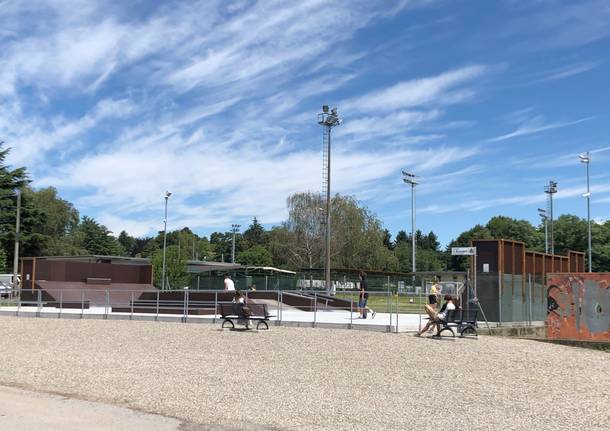 Il nuovo skatepark di Somma Lombardo