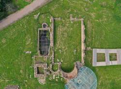 In volo con il drone sui beni archeologici del Varesotto