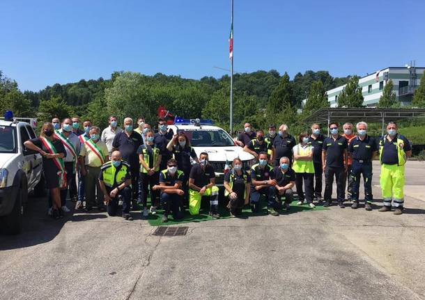 Inaugurata la sede della Protezione Civile di Casciago