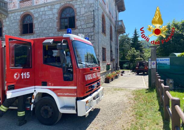 incendio porto valtravaglia