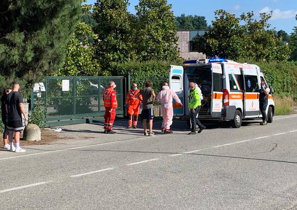incidente scooter auto castronno