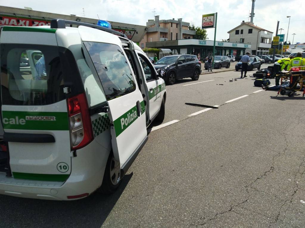 incidente via Novara