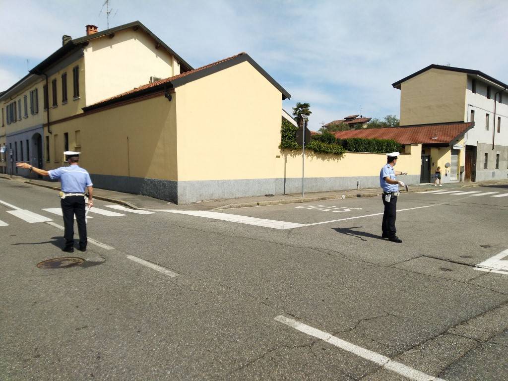incidente via Novara