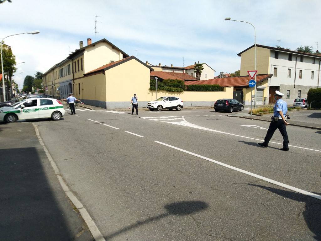 incidente via Novara