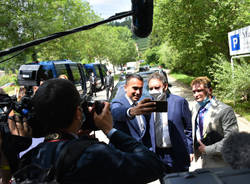 Incontro in Canton Ticino tra i ministri Cassis - Di Maio - Foto di Christian Righinetti