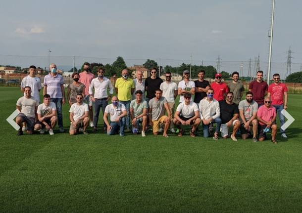 Lavori completati al nuovo centro sportivo di Cislago: il Cistellum calcio testa il campo