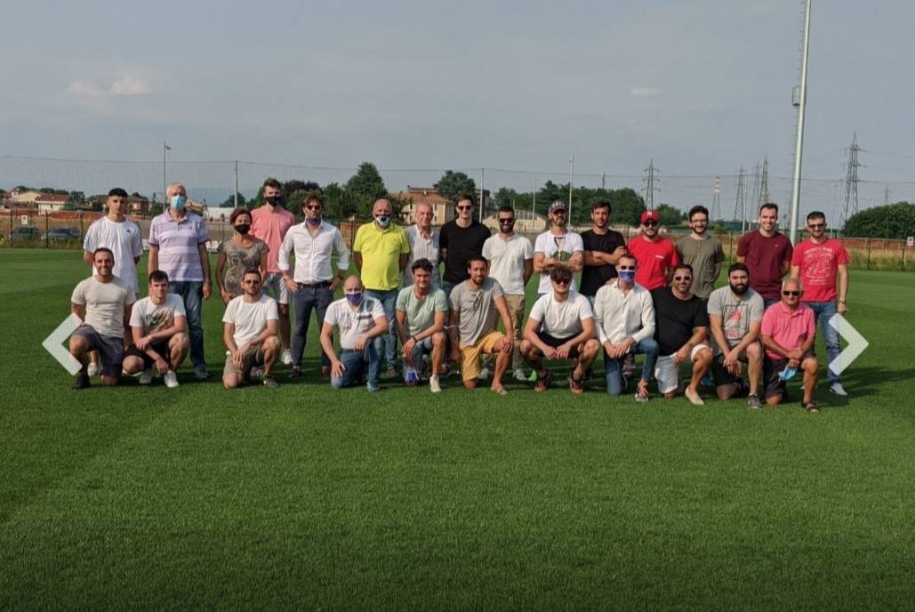 Lavori completati al nuovo centro sportivo di Cislago: il Cistellum calcio testa il campo