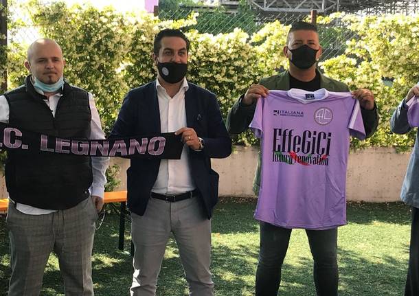 Legnano calcio, presentazione ds Vito Cera