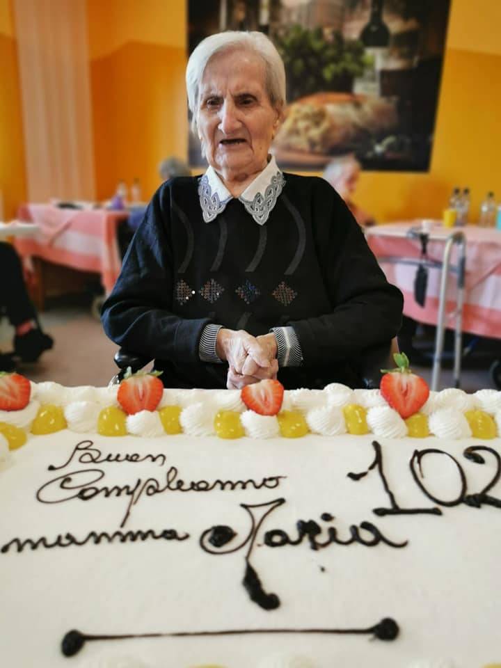 Maria compie 102 anni