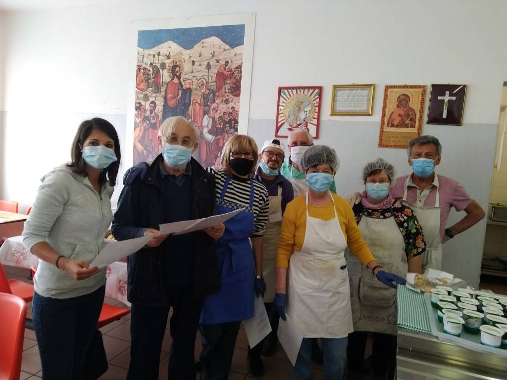 mensa della Casa della Carità