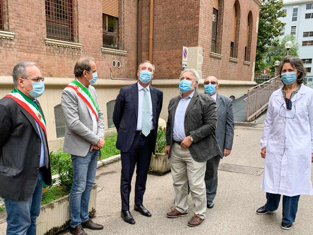 Nuova vita al reparto covid di Busto Arsizio