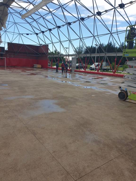 Nuovo campi da tennis a Venegono