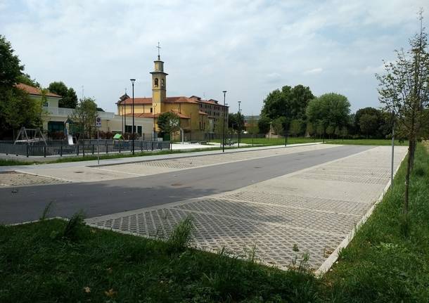 nuovo parcheggio frazione Valera Arese