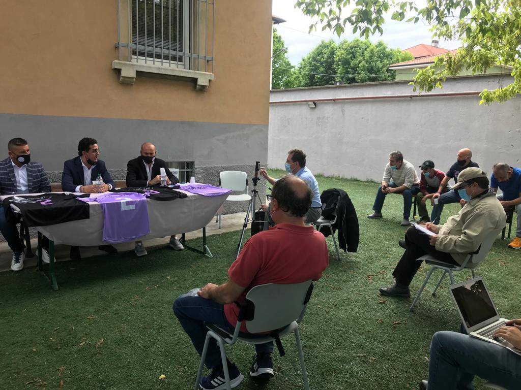 Presentazione tecnico ac Legnano, Lucio Brando