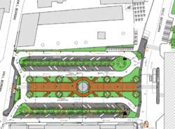 Progetto piazza Giovanni XXIII Gallarate stazione