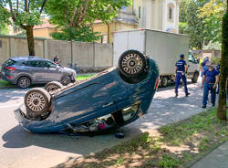 ribaltamento busto arsizio