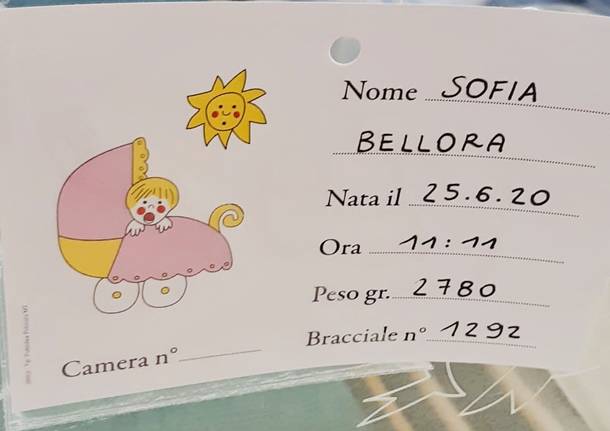 Benvenuta Sofia!