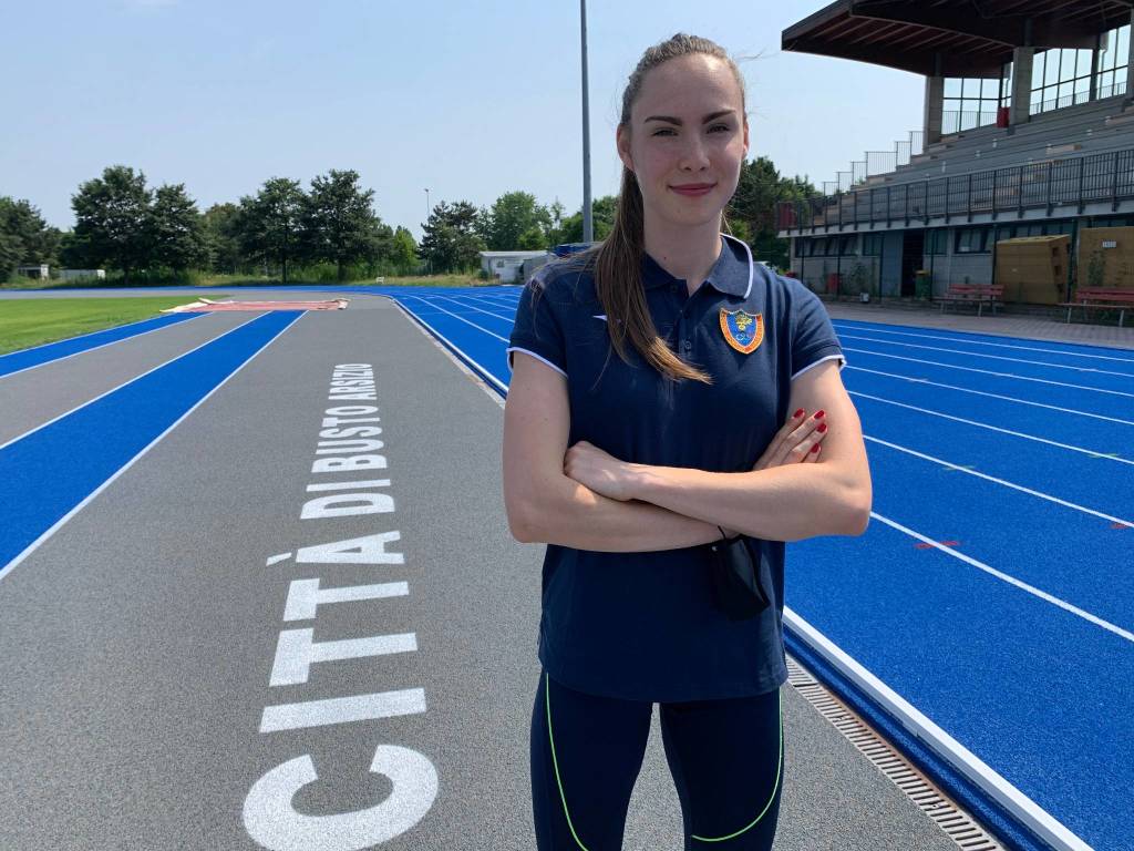 stadio atletica angelo borri busto arsizio vittoria fontana