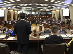 50° anniversario della nascita di Regione Lombardia: la cerimonia con i presidenti Fermi, Fontana e Bassetti