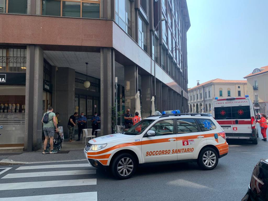 Aggressione in centro a Gallarate