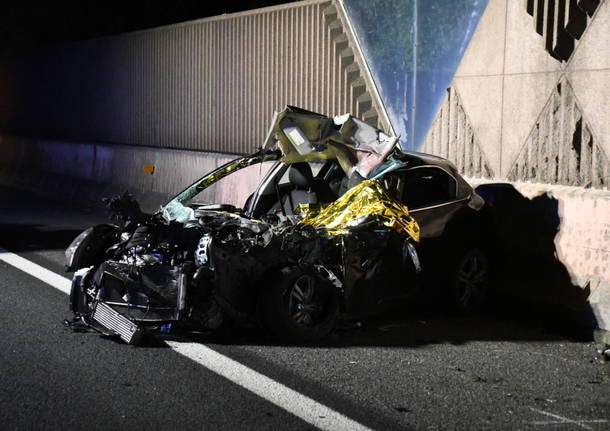 Incidente mortale in A8 a Legnano