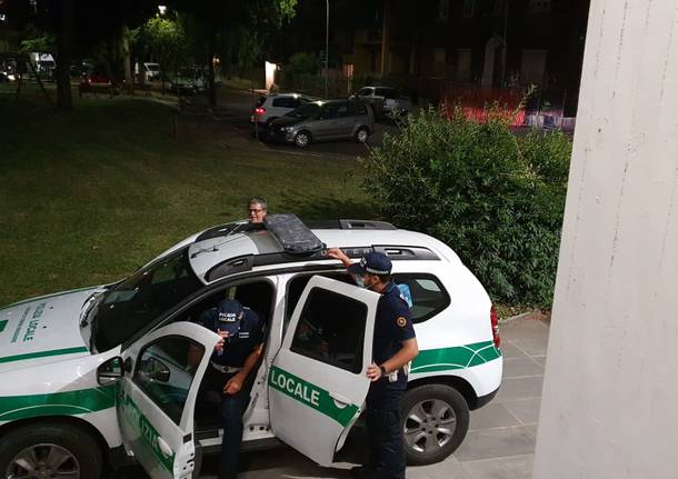 controlli notturni polizia locale cerro maggiore