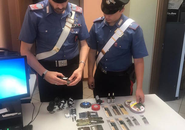 furto brico gemonio carabinieri