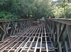 I genieri di Samarate ripristinano un ponte a Pontremoli